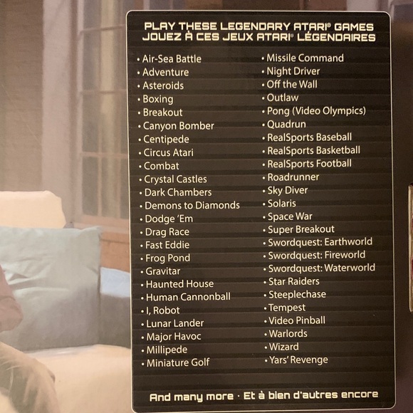 New Atari Retro Video Game System with Controllers. Sealed in original box. - Picture 8 of 9